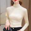 Women S Long Sleeve Half Turtleneck Slim Fit Base Layer T Shirt For Autumn Winter