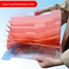 Accordion File Folder for Girls - 8 Pockets, Creative Stationery, Large Capacity for Office, Test Papers, Receipts.