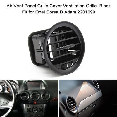 Pannello di presa d'aria Griglia di copertura Griglia di ventilazione Piano Black adatta per Opel Corsa D Adam 2201099