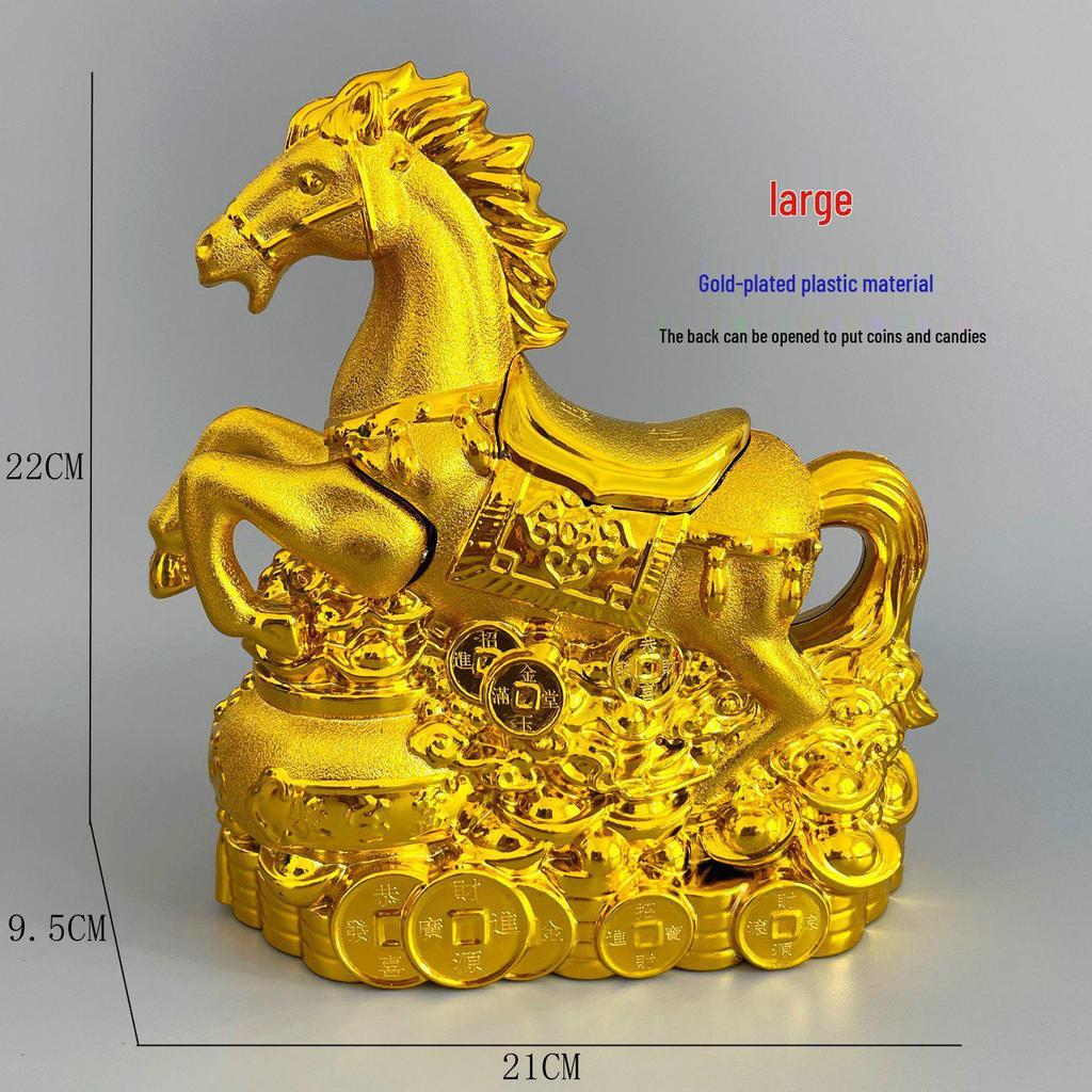 Lingots Dorés Décorations Festives - Ornements Trésors du Festival du Printemps