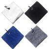 Golf Towel Three Fold Reusable Ultra-fine Fiber with Hook and Buckle Cotton Towel Has Good Water Absorption and Cleaning Ability. Golf Towel