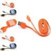 Versatile Speakers Micro Usb Fast Charger Flat Cable Cord For Charge 3+ Flip 4 Speaker Durable And Ideal Gift For Friends And Family