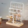 Decorative Jewelry Stand Rack Large Capacity Multi Tiers Stable Base Earrings Rings Necklaces Modern Organizer Bracelets Display Holder Shop Showcase