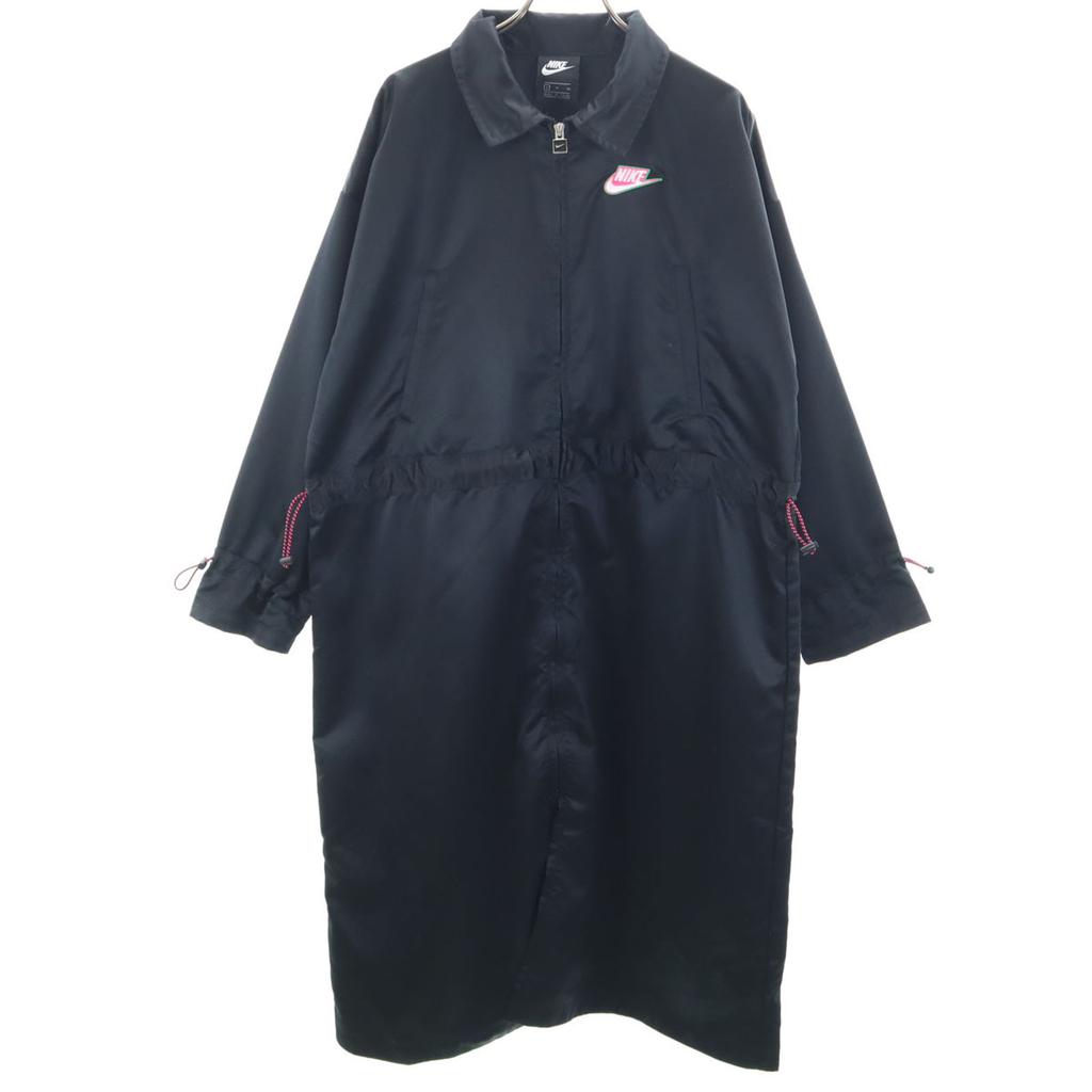NIKE Long coat S black Men's Used