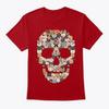Skull Cats Creepy Feline TTshirt Made In the USA Size S To 5XL