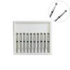 10pc/box Dental FG Diamond Burs Drill Dental Burs for Teeth Whitening Super Coarse Dia-burs 1.6mm BR-31S