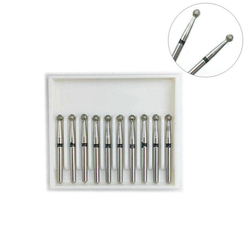 10 teil/schachtel Dental FG Diamant Bohrer Bohrer Dental Bohrer für Zahnaufhellung Super Grob Dia-bohrer 1,6mm BR-31S