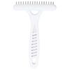 Pet Double Row Rake Dog Deshedding Comb Undercoat Rake Pet Grooming Hair Removal Tool