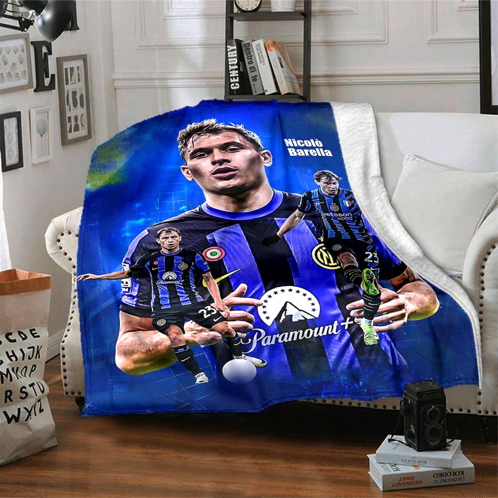 Dynamic Soccer Celebration Blankets Flannel Printed Breathable Warm Throw Blanket for Home Office Bedspreads 0708a47
