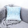 Unique Cracked Ice Pattern Style Cushion Cover Premium Comfort Reversible Pillow Cove  In One Design for Any Room  Car Interior
