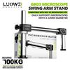 LUOWEI LW-GK03 Microscope Swing Arm Stand Supports Only 32MM Diameter Microscopes Microscope Repair Swing Arm Support Tool