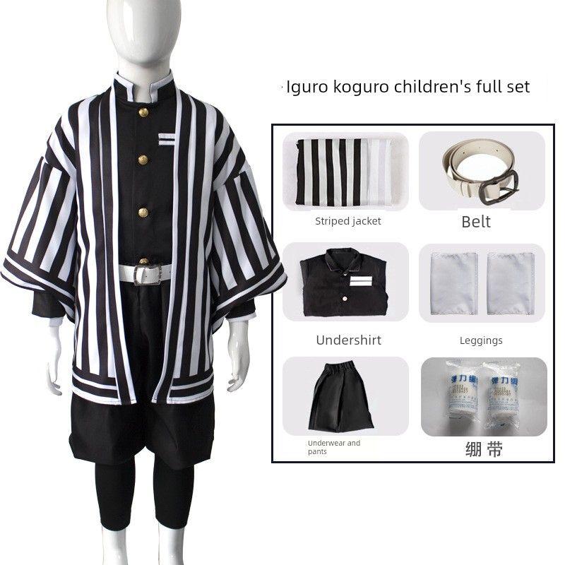 Halloween Demon Slayer Cosplay Costume Demon Slayer Team Kamado Tanjirou Nezuko Zenitsu Cosplay Anime Costume