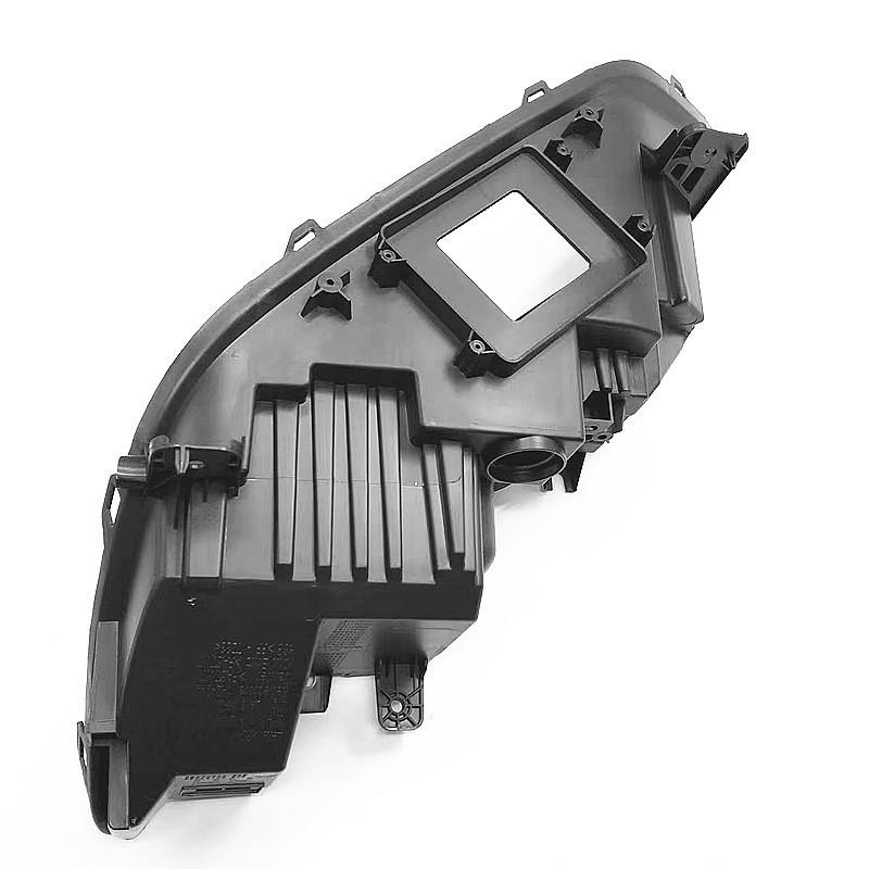 Compatible Black Plastic Headlight Rear Shell for Tesla Model X (2016-2023)