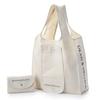 [Dean & Deluca] Shopping Bag Natural - Eco Bag, Foldable, Lightweight, Compact, Reusable Grocery Bag 43x37x14cm