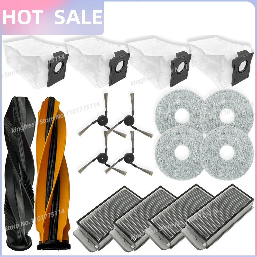 Passt für (Dreame X50 Ultra /X50 Master/L50 Pro Ultra/L40S Pro Ultra/L40s Ultra / MOVA V50 Ultra) Teile Bürste Filter Mopptuch Beutel