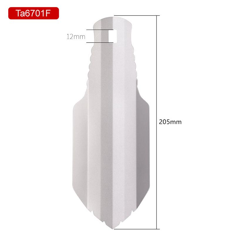 Titanium Multi-Tool Shovel Multifunctional Carry Bag Multipurpose Shovel Garden Hand Tool Lightweight Digging Shovel Survival