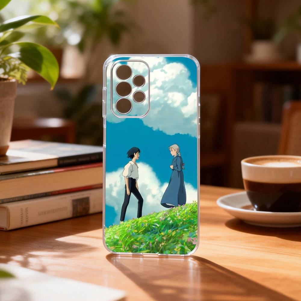 

Healing H-Howles M-Moving C-Castles-es Phone Case For Samsung S25,S24,S21,S22,S23,S30,Ultra,S20,Plus,Fe Transparent Cover Samsung S25Plus