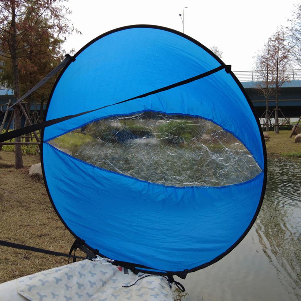 42'' Faltbares Popup-Board Windpaddel Einfache Montage Segelkajak Leewärts-Kit Kanu