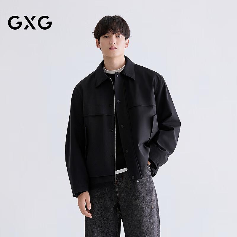 

Мужская классическая куртка GXG свободного кроя с лацканами XL