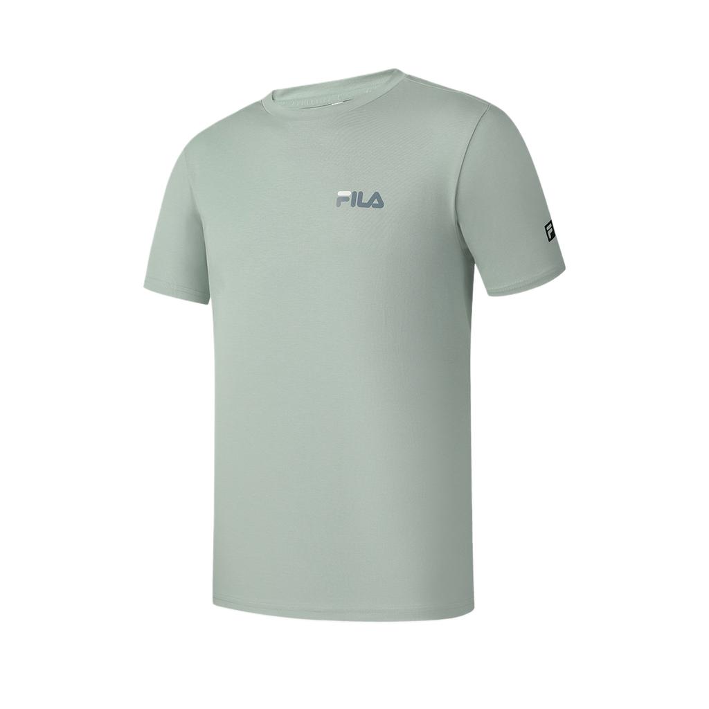 New FILA Fitness T Shirt Men's Oat Gray A51M521108F-GY