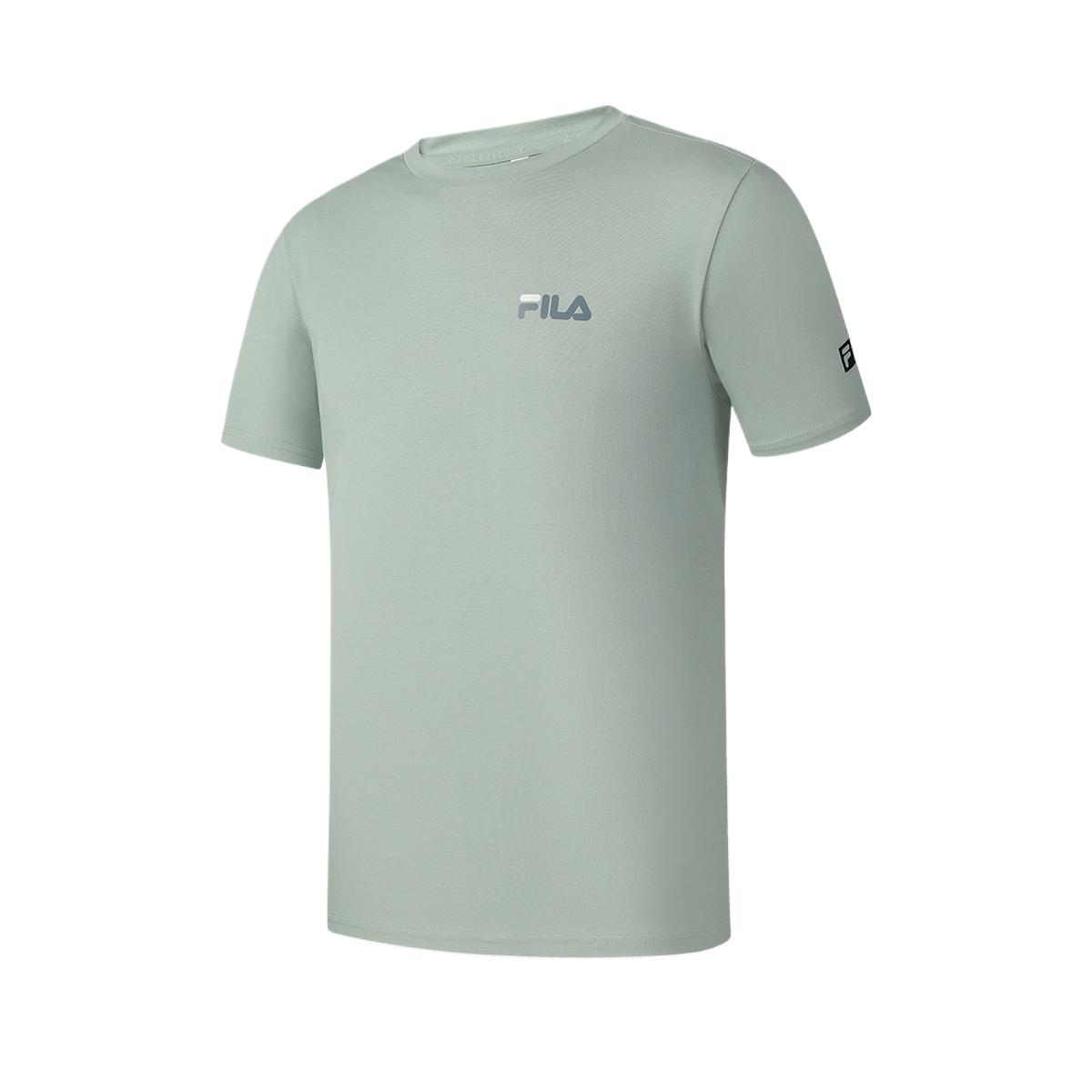 

New FILA Fitness T Shirt Men s Oat Gray A51M521108F-GY M