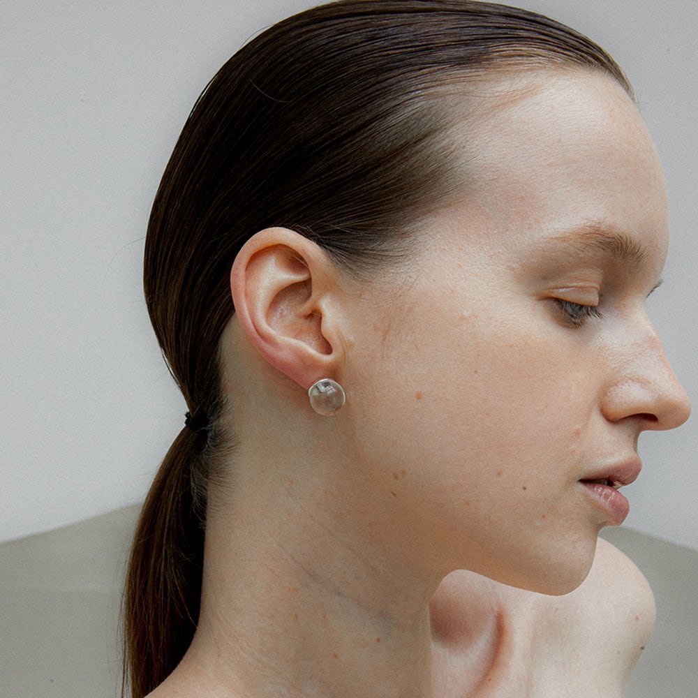 Bubble Post Earring