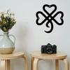 Stunning 1PC Irish Shamrock Wall Decor! Perfect for St. Patrick's Day. Metal Clover Wall Decor brings good luck. Ideal for home.
