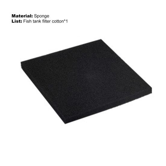 Yousheng Filter Sponge Useful Activated Carbon Design Largest Adhesion Black Aquarium Biochemical Filter Foam for Water Tank