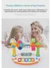 Multifunctional Baby Piano Toy with Lights: Early Education Music & Story Playset
