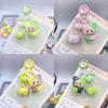 Cute Plush Keychain With Colorful Design For Girls Bag Accessories