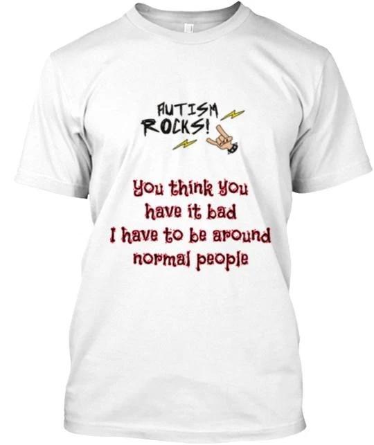 

Autism Rocks TTshirt Made in the USA Size S to 5XL 2XL