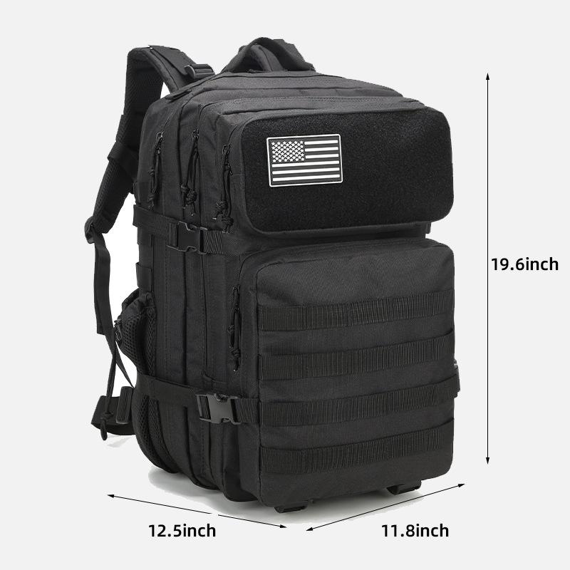 Large Capacity Tactical Camouflage Hiking Backpack for Outdoor Travel and Climbing