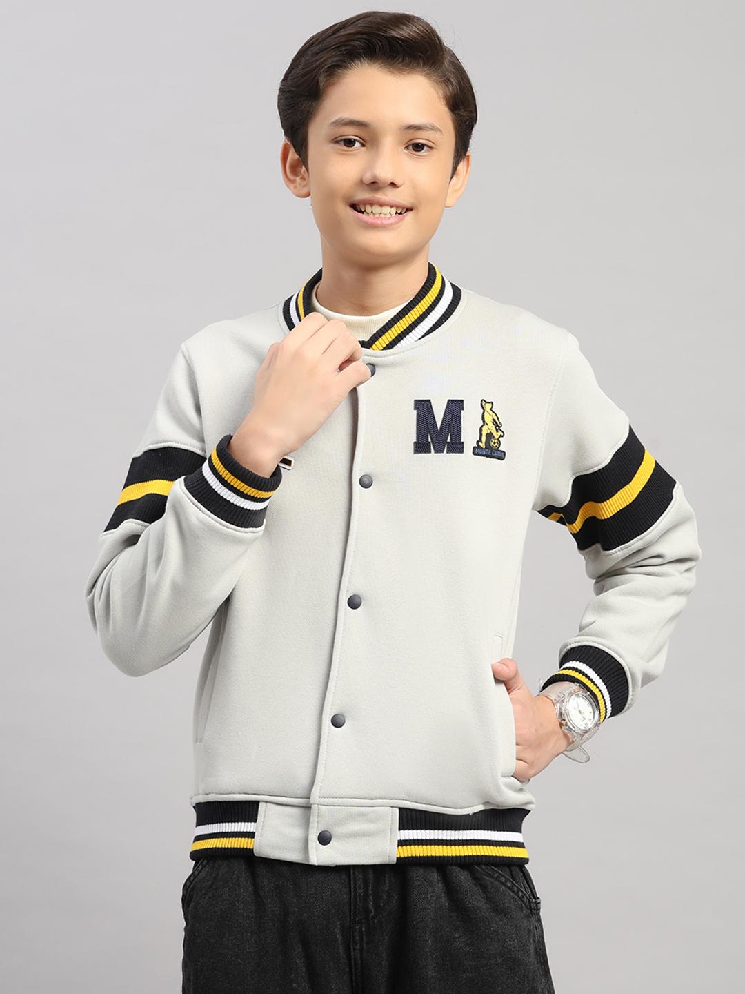 

Monte Carlo Boys Round Neck Full Sleeve Sweatshirt 4-5 Years сірий