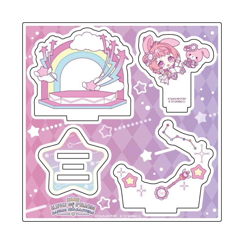 

KING OF PRISM Your Endless Call x Персонажи Sanrio 06 F [Иллюстрация-коллаборация] Акриловая подставка-пластина