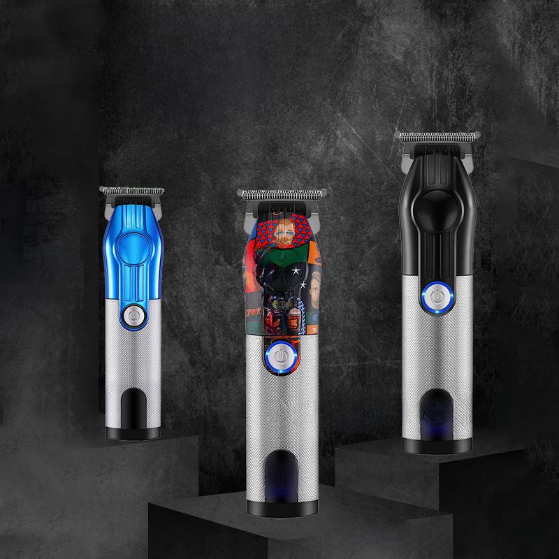 USB Rechargeable LCD Display Electric Hair Clipper & Razor