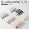 Women's Spring and Autumn Cotton Anti-slip Uncrimped 7A Bacteriostatic Traceless Mid Waist Boxers