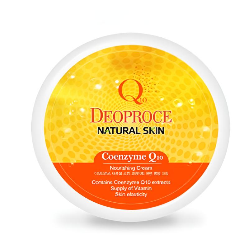 Deoproce Натуральный питательный крем для кожи с коэнзимом Q10 100 г