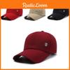 F Embroidery Letter Baseball Cap Sun Protection Hat Outdoor Solid Color Caps