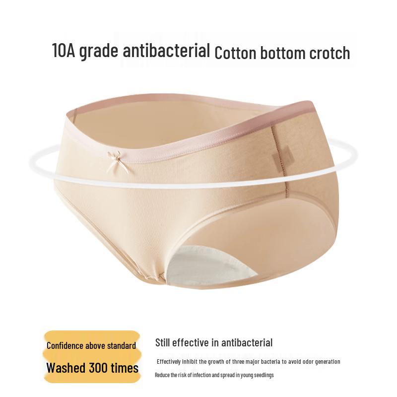 LANGSHA Women's Pure Cotton Antibacterial Breathable Bow Panties