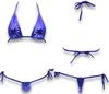 Micro Extra String Sexy Extreme Triangle Blue F [Cat Select] Bikini, T-Back, T-Front, Small, Panties, Lingerie, Underwear, Cosplay, Swimsuit, B7RS,