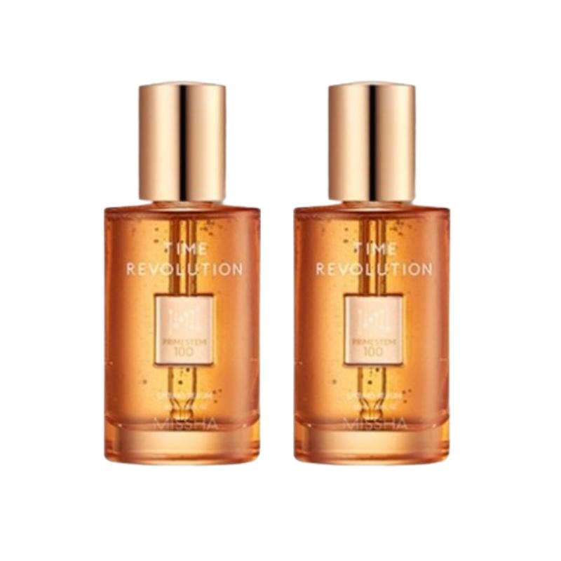 

MISSHA Time Revolution Primestem100 Lifting Serum 50ml x2 – Firming Care, K-Beauty Anti Aging Serum 50ml 2ea