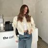 Women's Autumn and Winter New Women's Casual Long-sleeved Soft Short Bomber Jacket