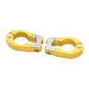 Suporte de Cabo de 1 polegada para Honda CT125 Monkey 125 Grom MSX125 ST DAX ZOOMER FORZA PCX Suporte de Cabo GTR 22,2mm 7/8 (Amarelo)