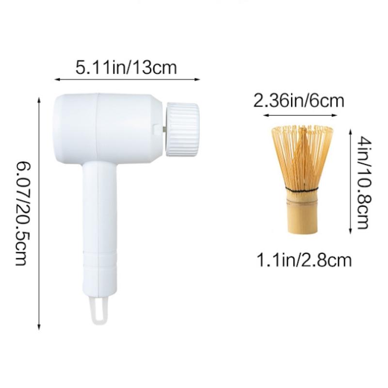 Elektrisches Matcha-Schneebesen-Gerät Kabellos Tragbar Schnell Matcha-Bürste Handheld Matcha-Rührer Getränkemixer Kaffee-Teezubereitungswerkzeuge