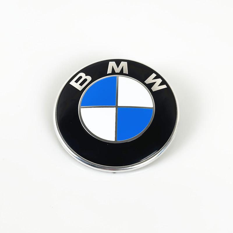 Sada log BMW 82mm/74mm na přední a zadní část kapoty a kufru