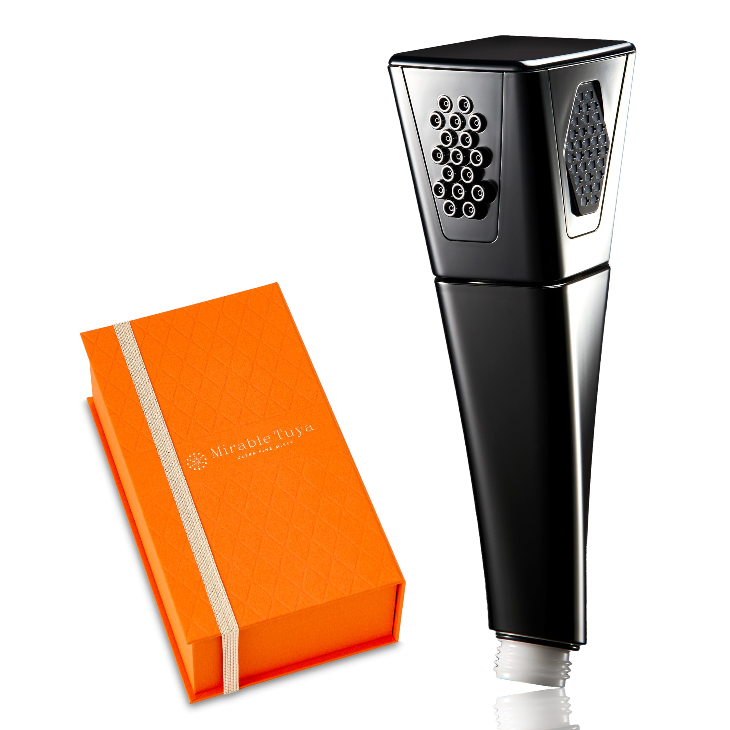 

[Official Store] Mirable Glossy Shower Head with Ultra Fine Bubbles, Water-Saving, Mist Flow, and Primary Water Stop