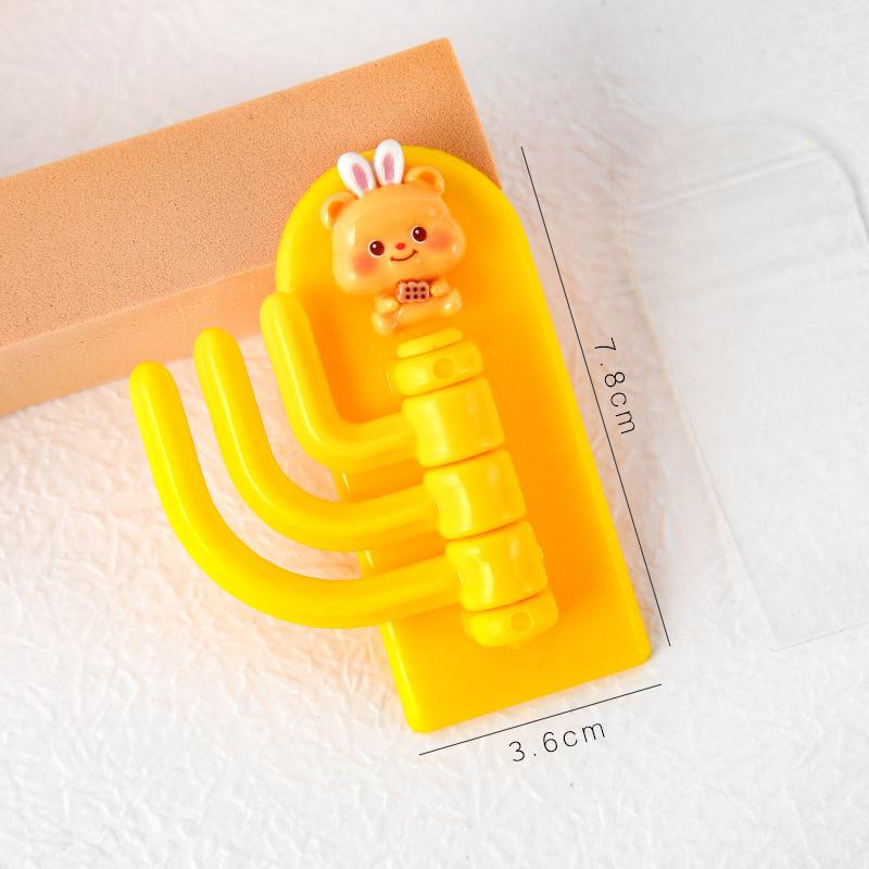 

Креативный милый медведь животные прочный клейкий крючок бесследный настенный крючок для ключей в ванной комнате Kawaii Kids настенный стеллаж для хранения вещей