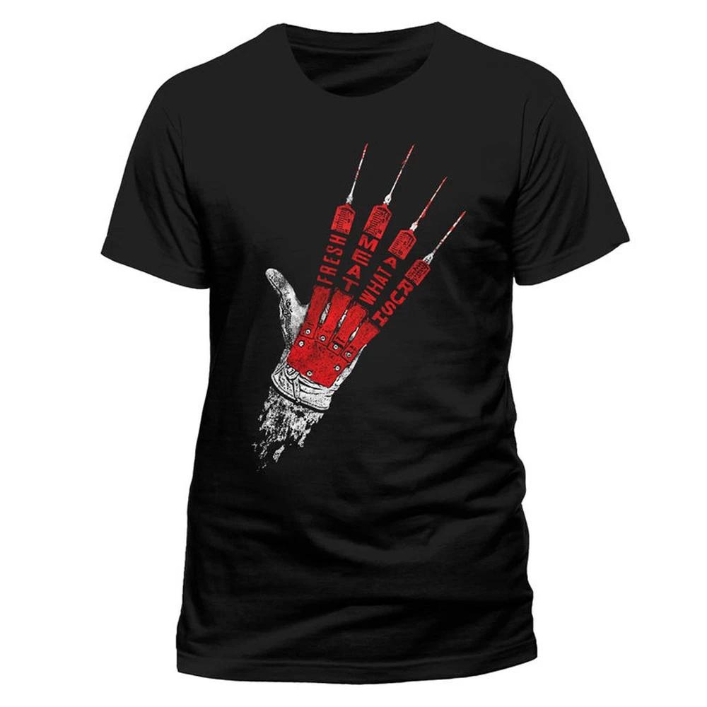 Nightmare On Elm Street Freddy Krueger Hand Unisexs Tshirt L