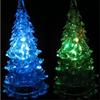 Frohe LED Farbwechsel Mini Weihnachtsbaum LED Elektronisches Spielzeug Haus Tisch Party Dekor Charme
