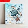 Turtle Full 5D DIY Pearl Gem Art Diamond Painting Kits for Adults/Beginners Gift Idea Home Decor 11.81x11.81in
